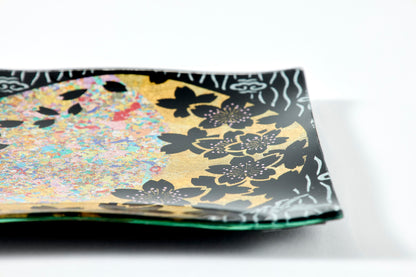 Moonlit Cherry Blossoms – Black