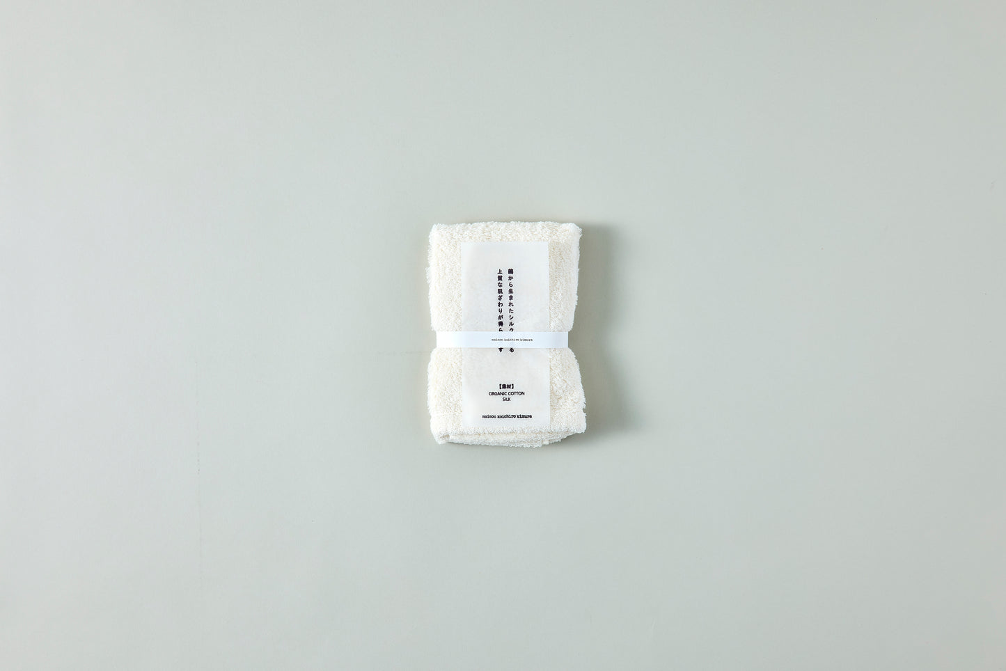 Organic cotton silk / Wash Towel