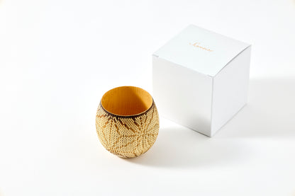 Cup – Hitokoshi Asanoha Pattern in White