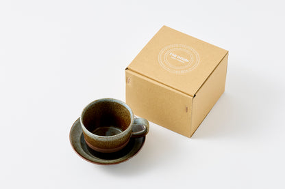 Nagi Cup & Saucer Hasami Porcelain