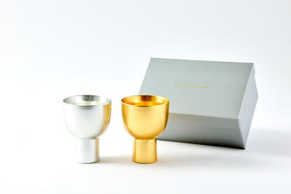 pharaoh cup 115 / gold leaf