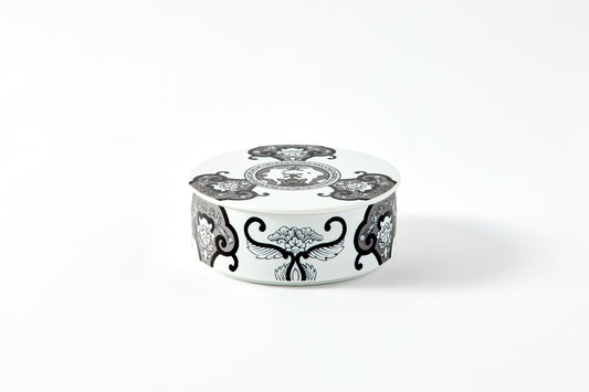Single-tier Serving Box - JS Ko-Imari Floral Pattern