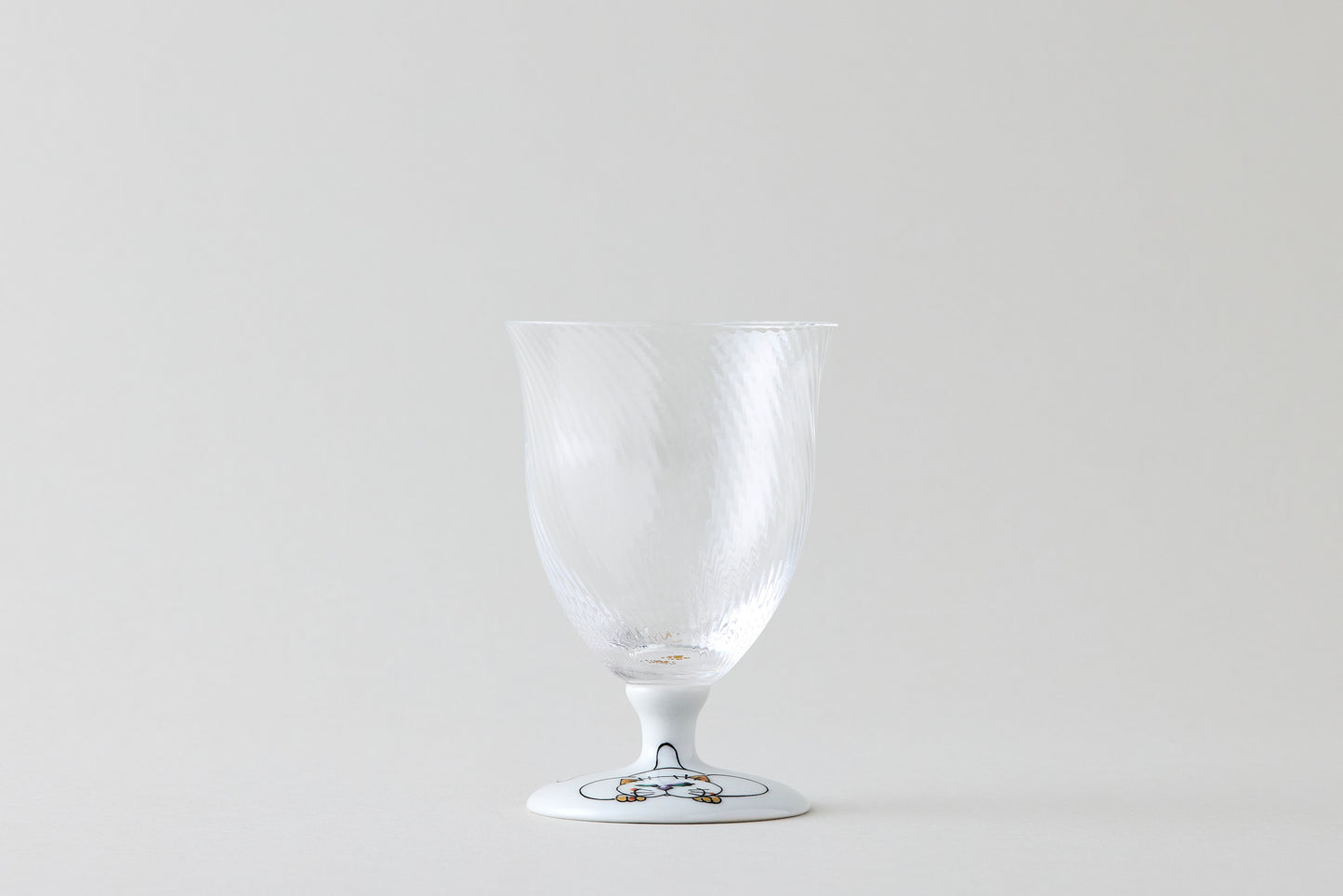 Free Glass Small (Diagonal Cut) - Cat's Holiday
