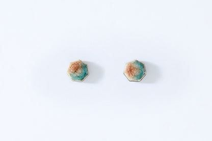 Shinonome Heptagon Earrings