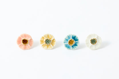 Yuka Peach Earrings
