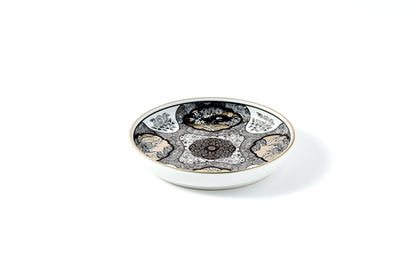 Individual Plate - JS Mokko Paulownia Motif 135mm