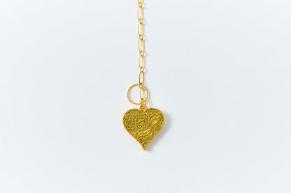 HAKUCESSORY Necklace Love Luck Gold