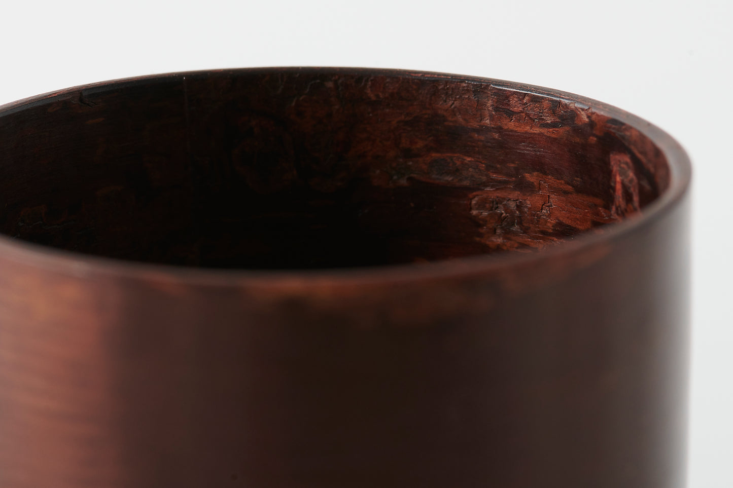 Tea Canister Chamfer Frosted Decor by Keitaro Arakawa