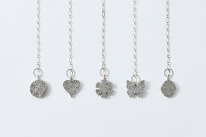 HAKUCESSORY Necklace Money Luck Platinum