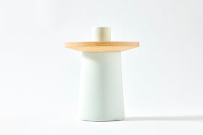 hanauke Vase WH/NT