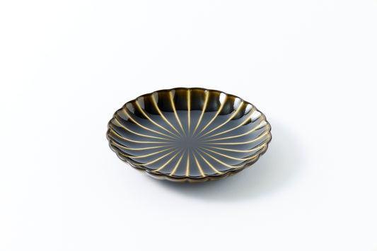 5-inch Plate Rikyu Green