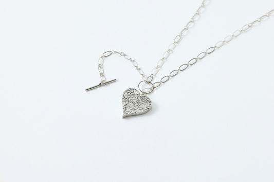 HAKUCESSORY Necklace Love Luck Platinum