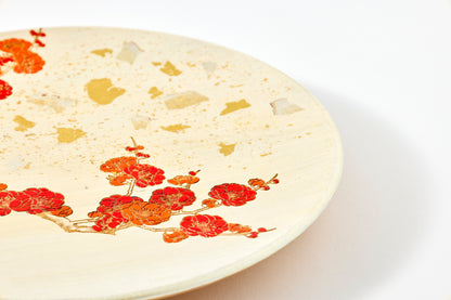 Decorative Plate – Red Plum