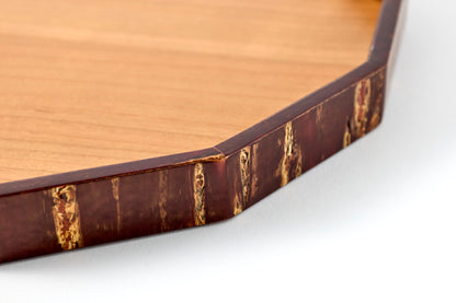 12-Sided Tray (Medium) – Cherry Wood