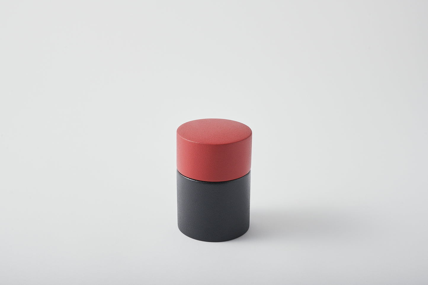Tea Canister Vermilion Decor Large