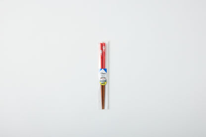 Dishwasher-Safe Chopsticks Moon Rabbit Red 18cm