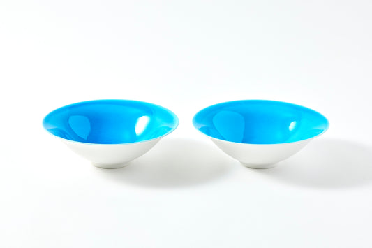 Set of 2 Multi-Purpose Bowls - Clear Blue