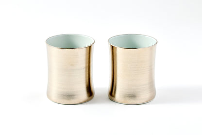 Set of 2 Mallet Glasses 280ml - Platinum