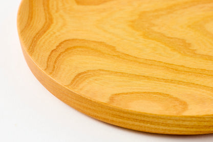 Nintori Plate Keyaki φ18cm