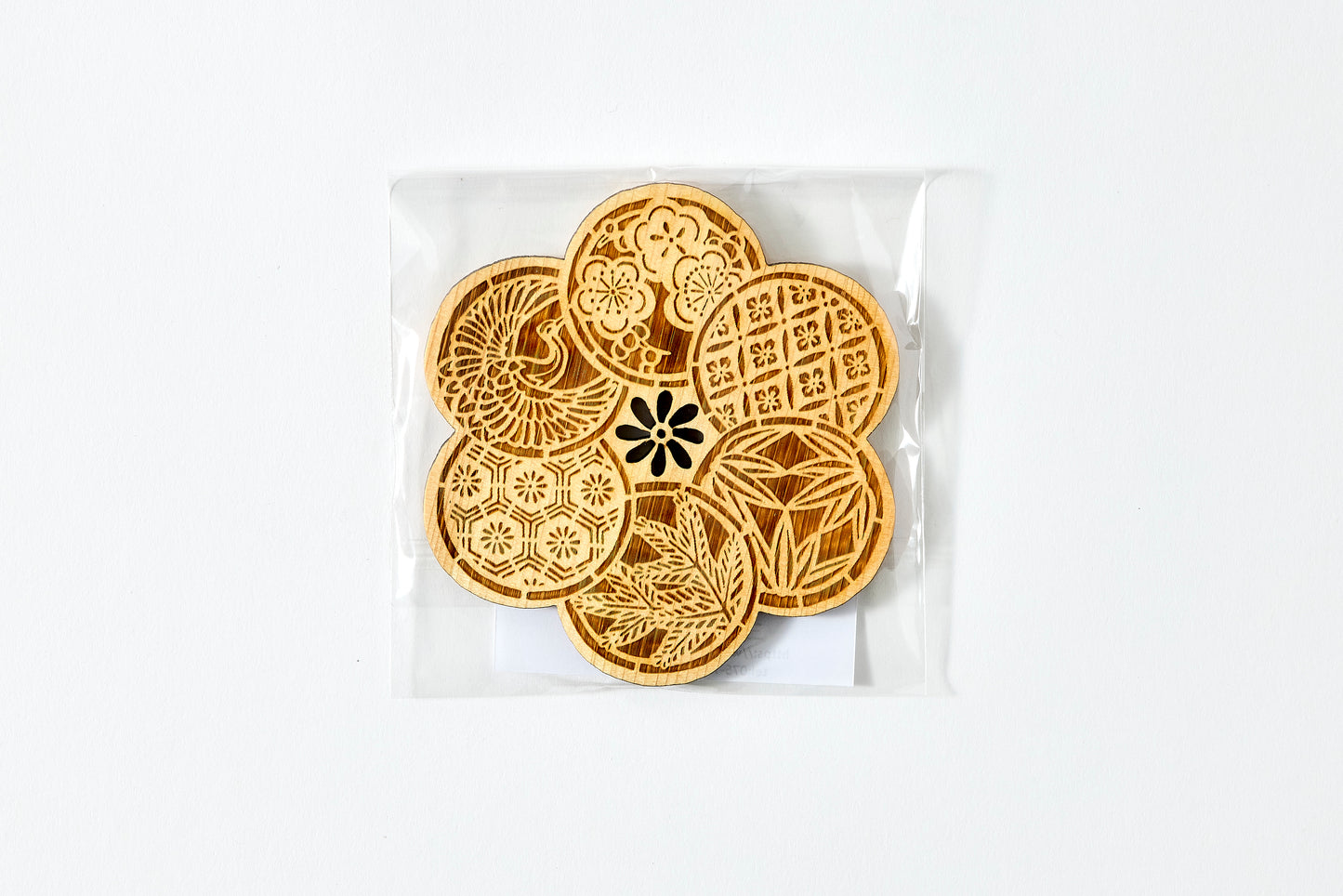 Coaster – Plum Blossom with Komon Pattern