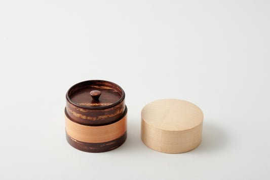 3-Color Tea Canister - Maple