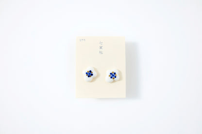 Watagumo Snowflake Small Earrings