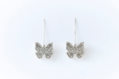 HAKUCESSORY Earrings Good Luck Platinum