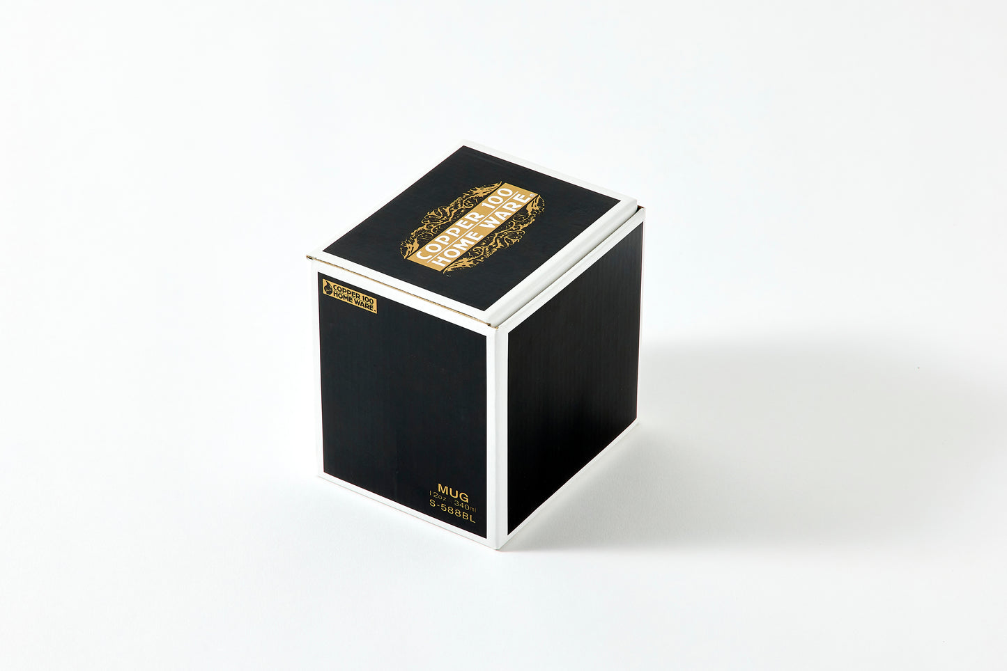 Pure Copper Mug 340ml Black Copper Finish