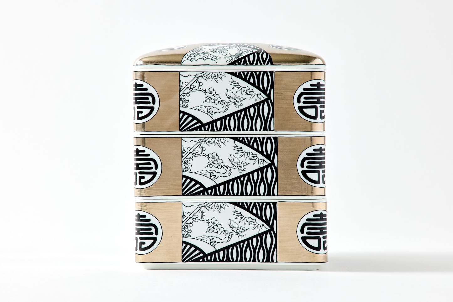 Three-tiered Serving Box - Kotobuki
