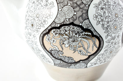 Teapot - JS Mokko Paulownia Motif 600ml