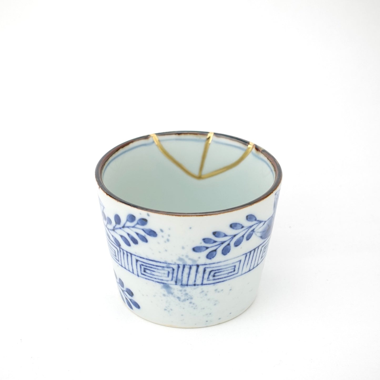 Gold Line Kosome Bush Clover Sobachoko Imari Porcelain