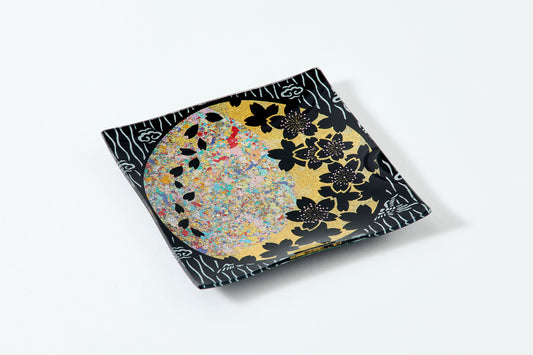 Moonlit Cherry Blossoms – Black