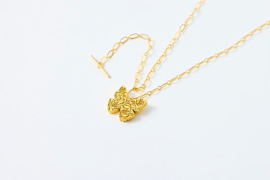 HAKUCESSORY Necklace Good Luck Gold