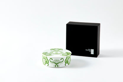 Single-tier Serving Box - JT Ko-Imari Floral Pattern