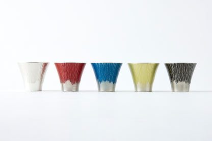Mt. Fuji Sake Cup Blue
