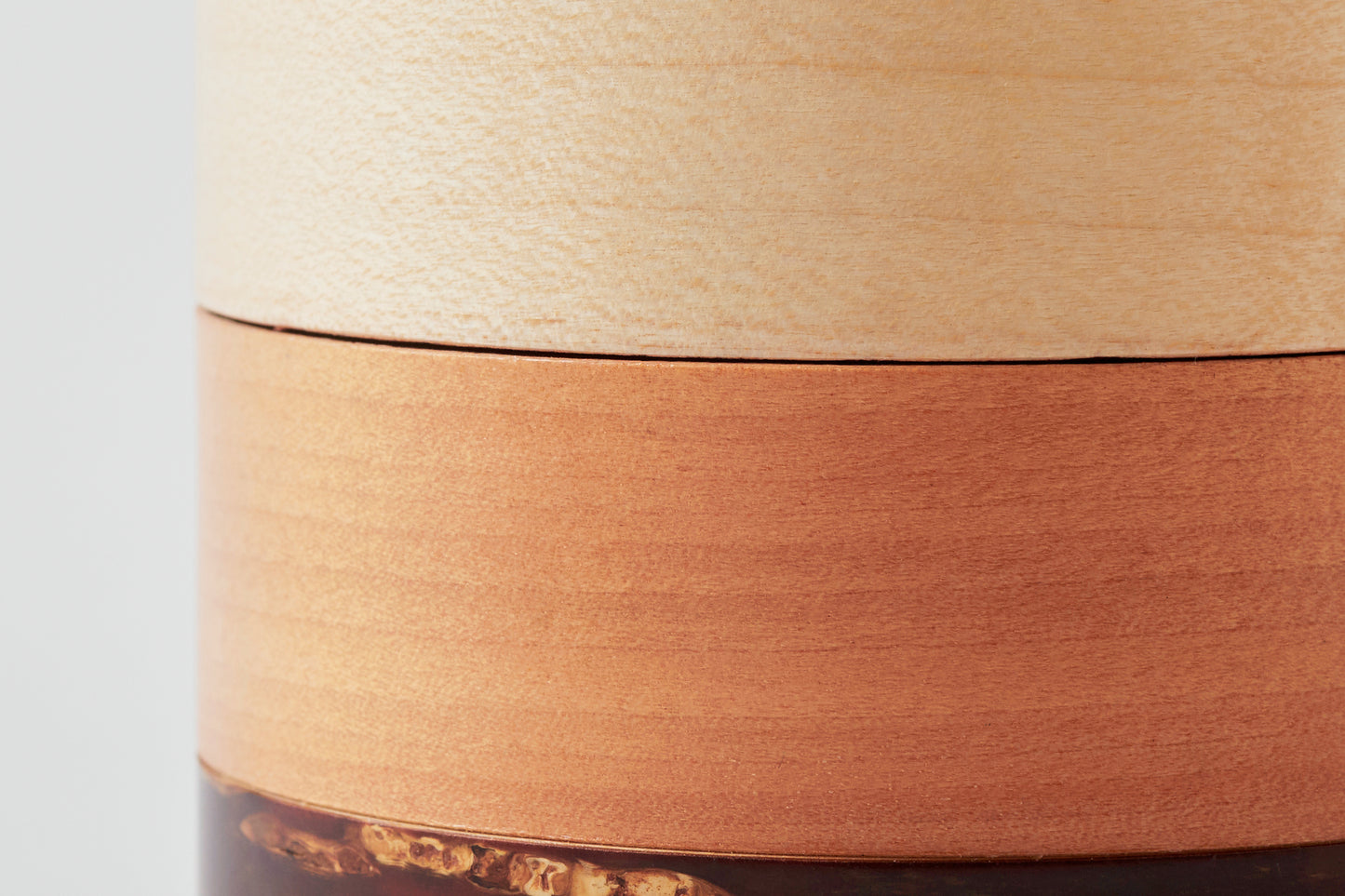 3-Color Tea Canister - Maple