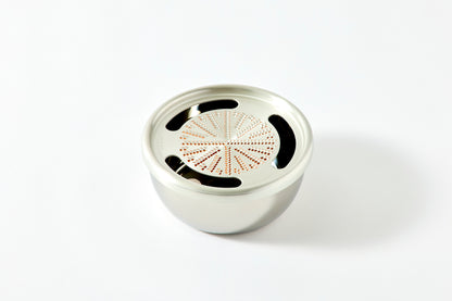Pure Copper Grater 12cm (Stainless Steel Bowl)