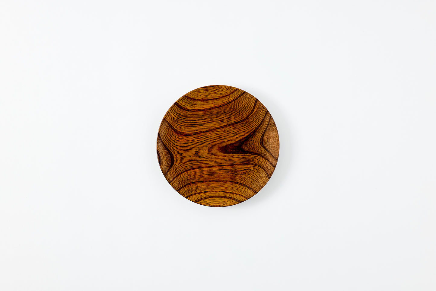 Lacquer Nitori Plate Keyaki φ18cm