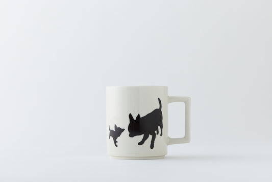 Color Changing Mug [Parent and Child Chihuahuas]