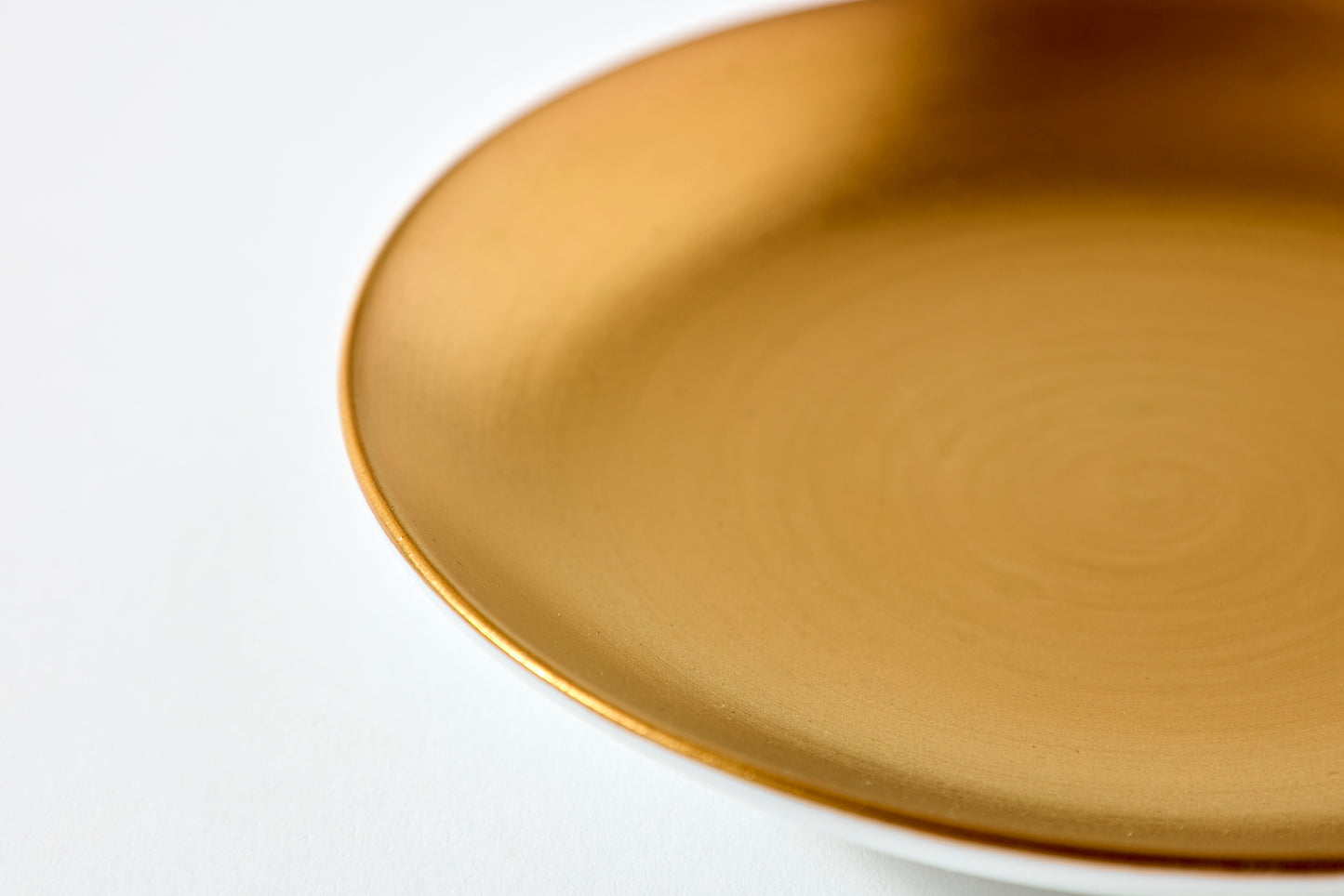 Set of 4 Small Plates - Gold & Platinum