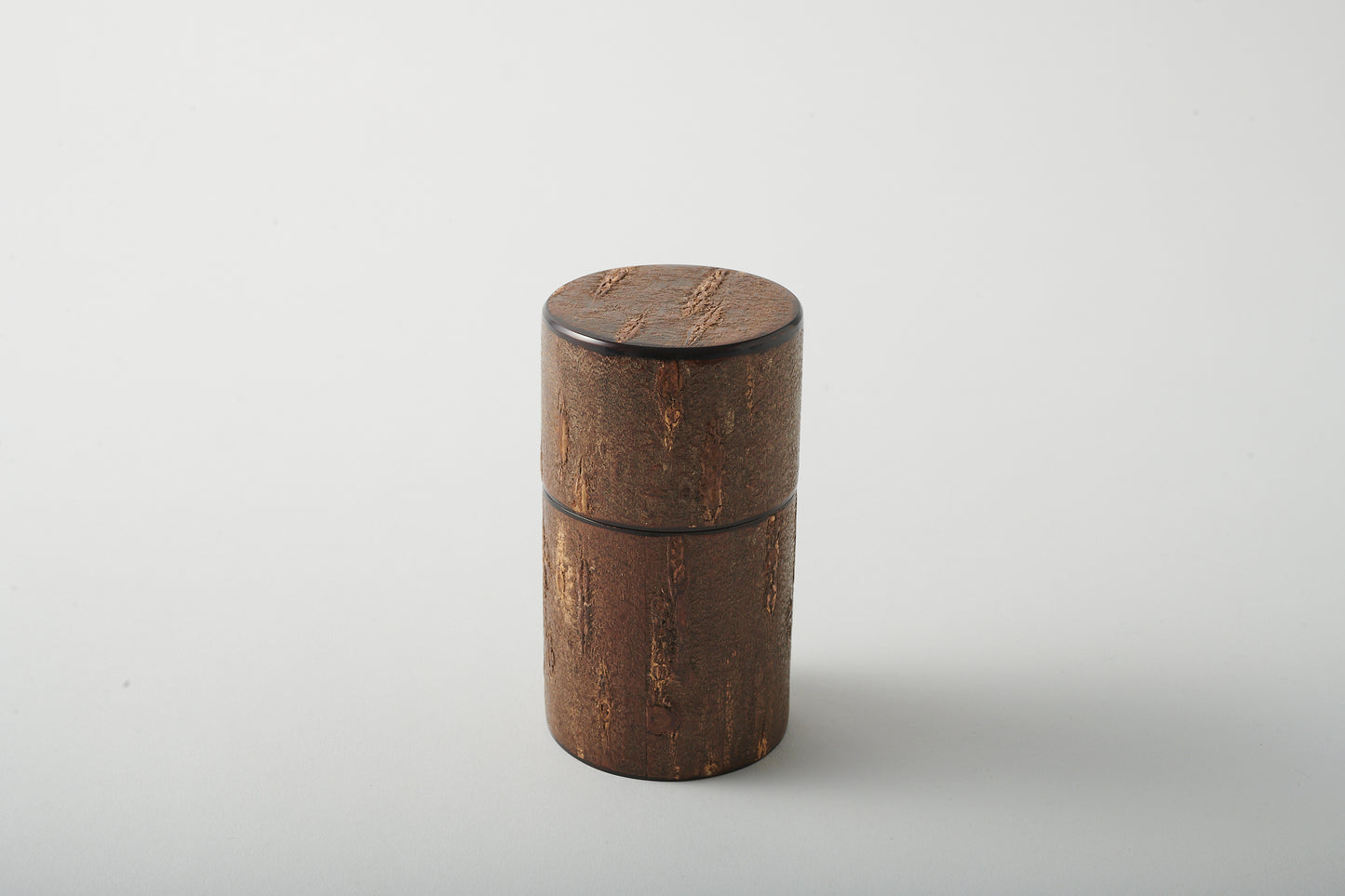 Tea Canister Chamfer Frosted Decor by Keitaro Arakawa