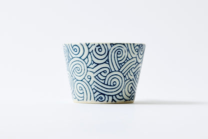 Inban UZUSHIO Sobachoko Cup Hasami Porcelain