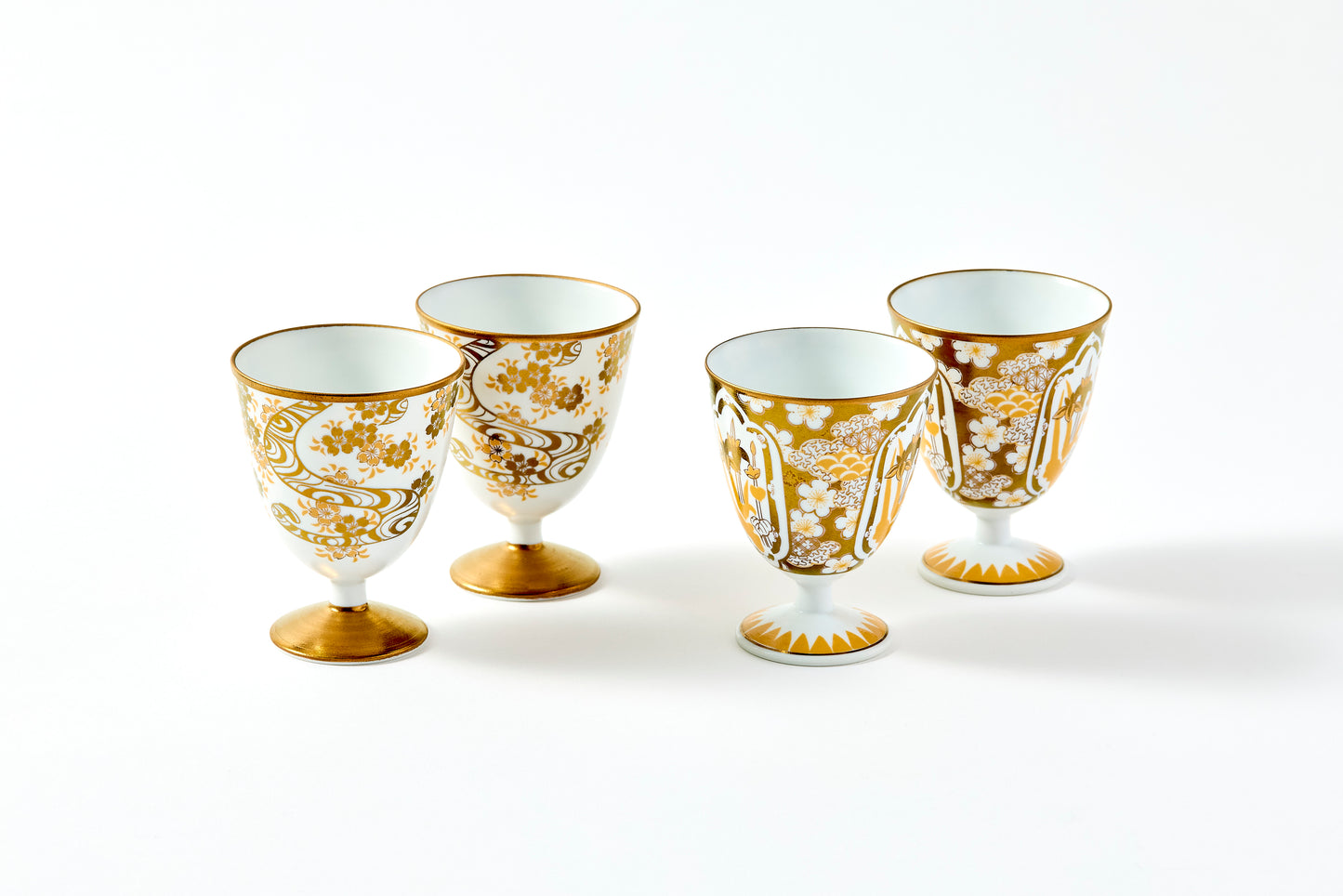 Set of 2 Masaka Cups 90ml - Ayame Ume Chirashi