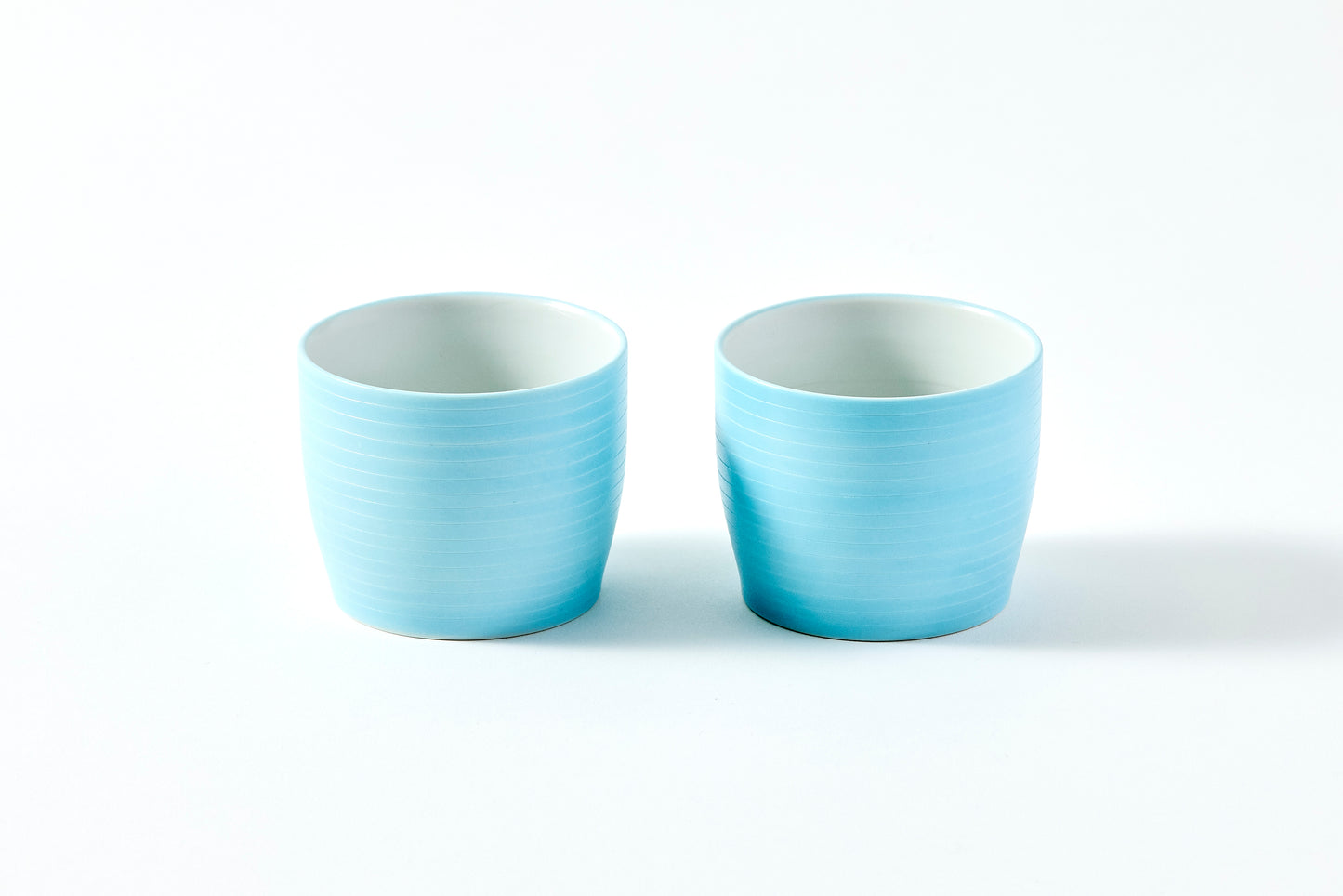Set of 2 Design Teacup - Pearl Blue