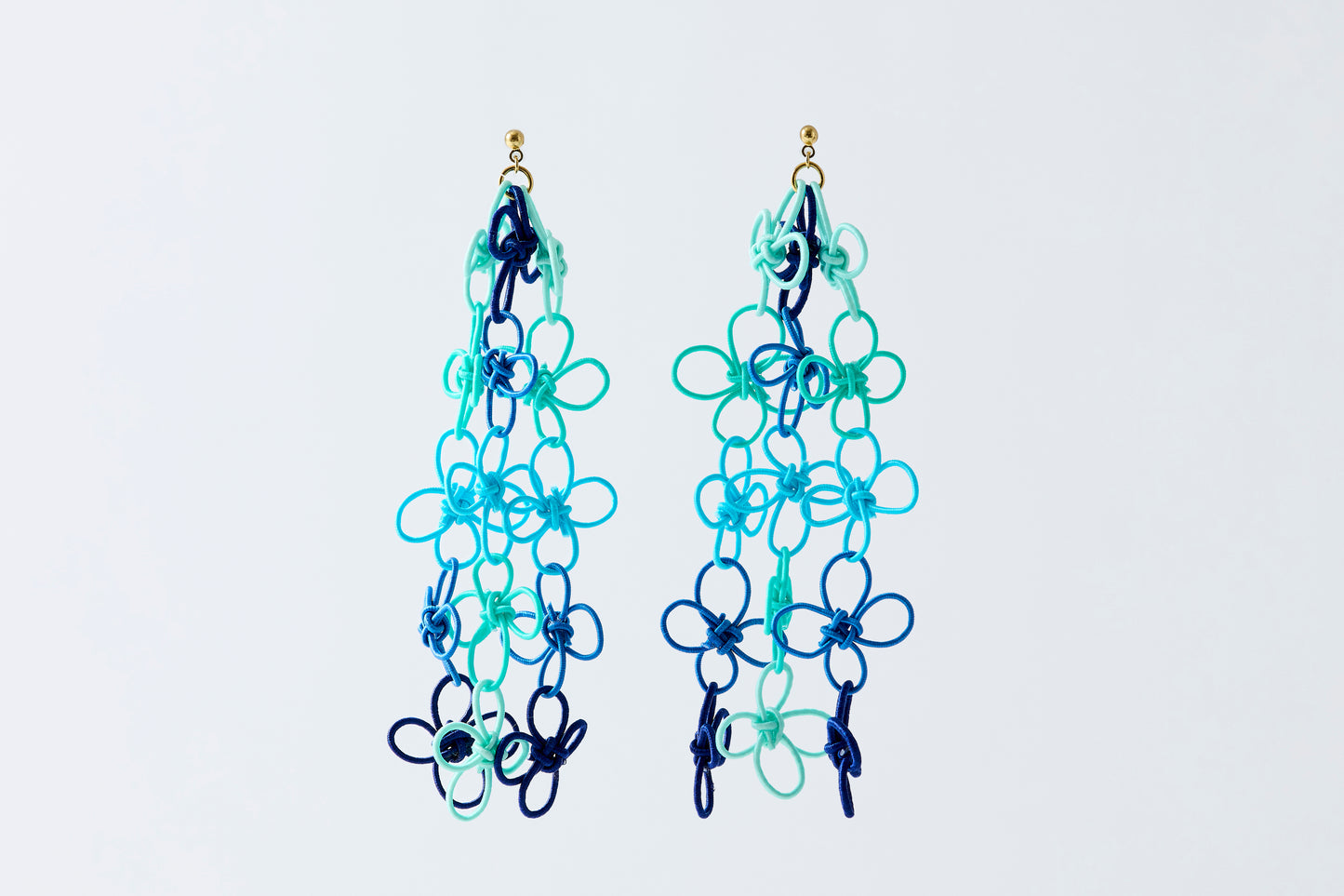 Flower Garden | Non-Pierced Earrings (Resin) - Sky Dew