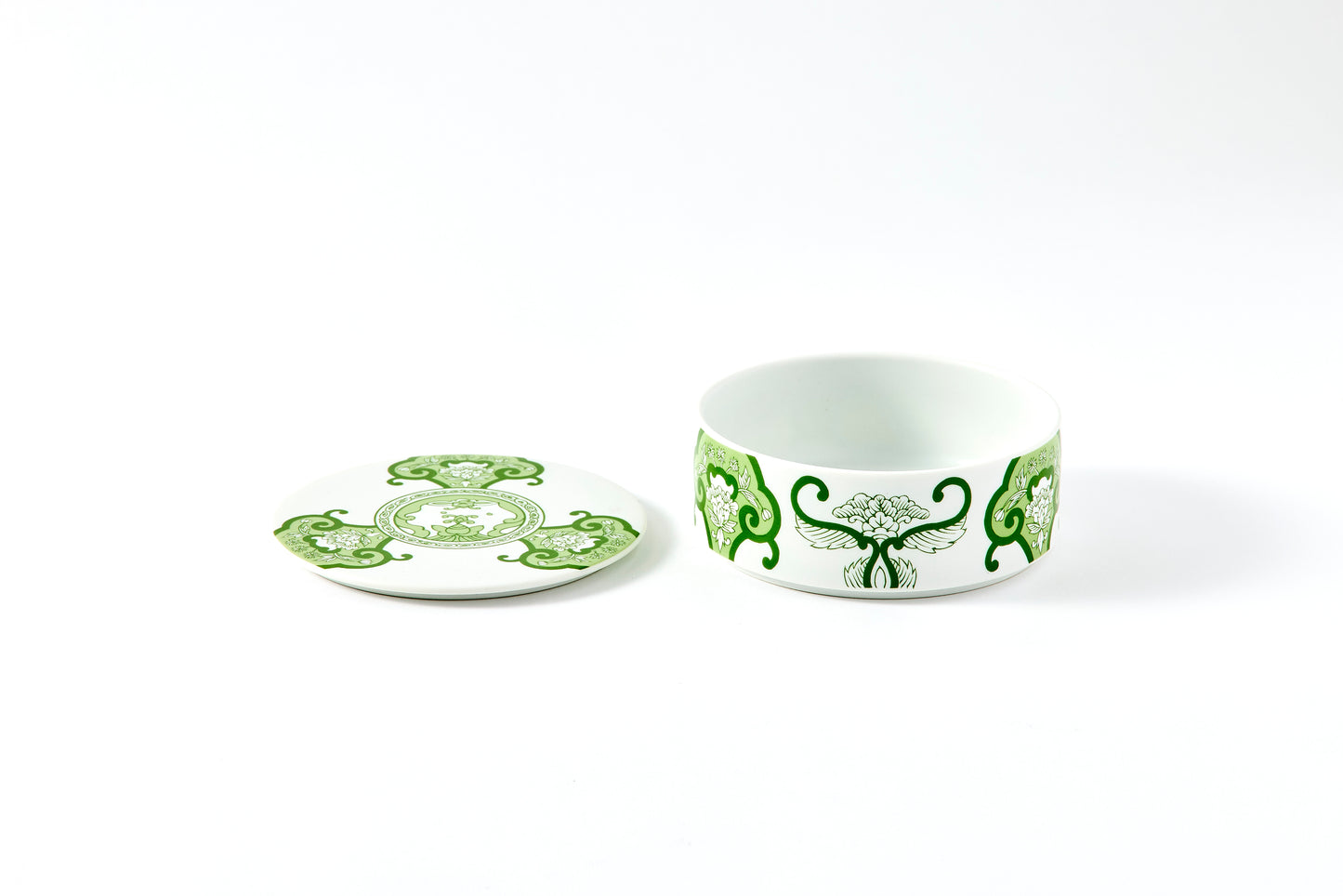 Single-tier Serving Box - JT Ko-Imari Floral Pattern