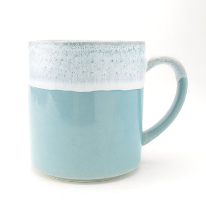 FD Blue Karatsu Drip Tall Mug Hasami Porcelain