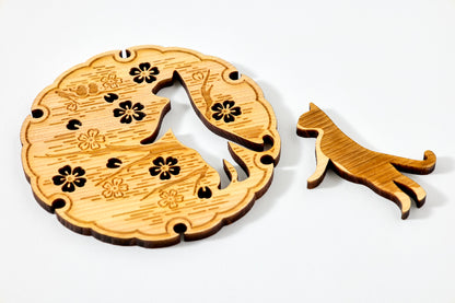 Tomogu –  Bird and Bicolor Cat