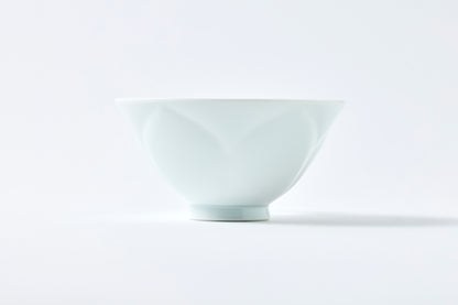 WANOKA Flower-Shaped Rice Bowl OR Arita Porcelain