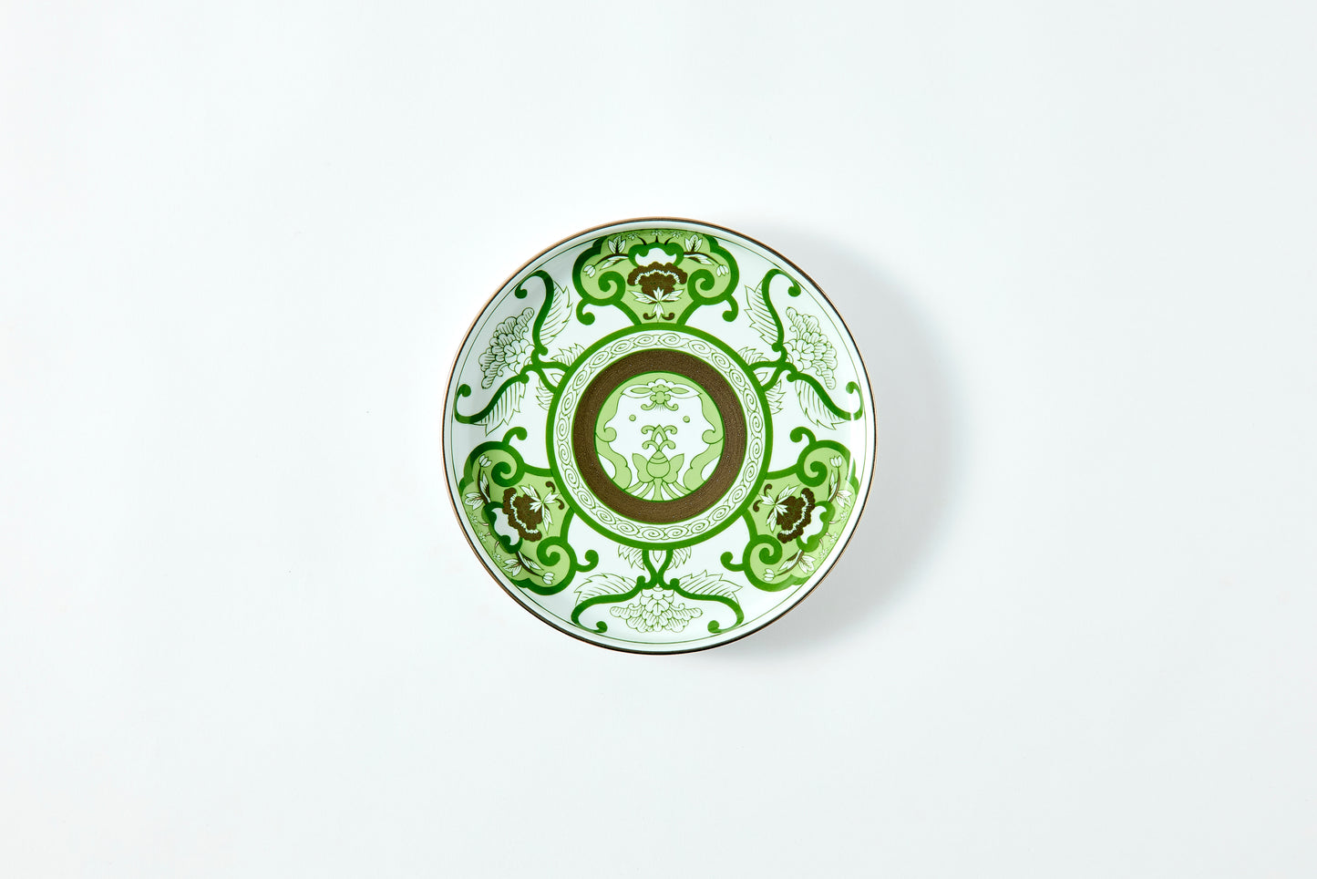 Japnese Round Plate - JT Ko-Imari Floral Pattern
